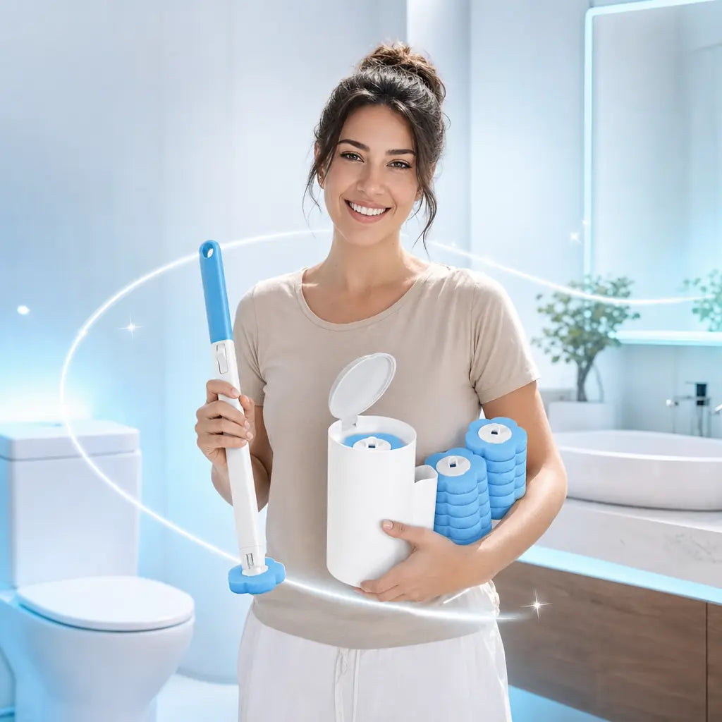 ניקיון עוצמתי ויסודי - מבלי להשאיר חיידקי צואה באיזור